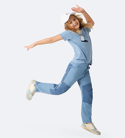 ISBJÖRN OF SWEDEN T-shirt - Buddy - Lagoon