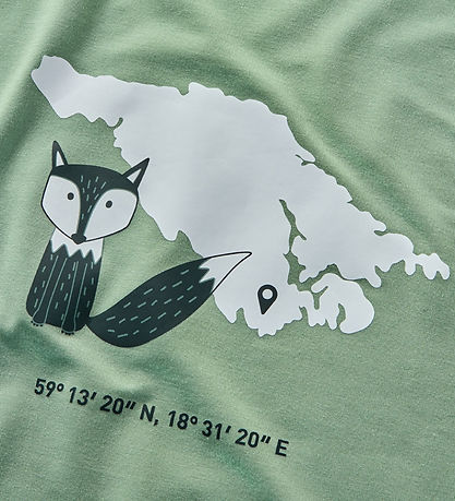 ISBJÖRN OF SWEDEN T-shirt - Buddy - Pistachio