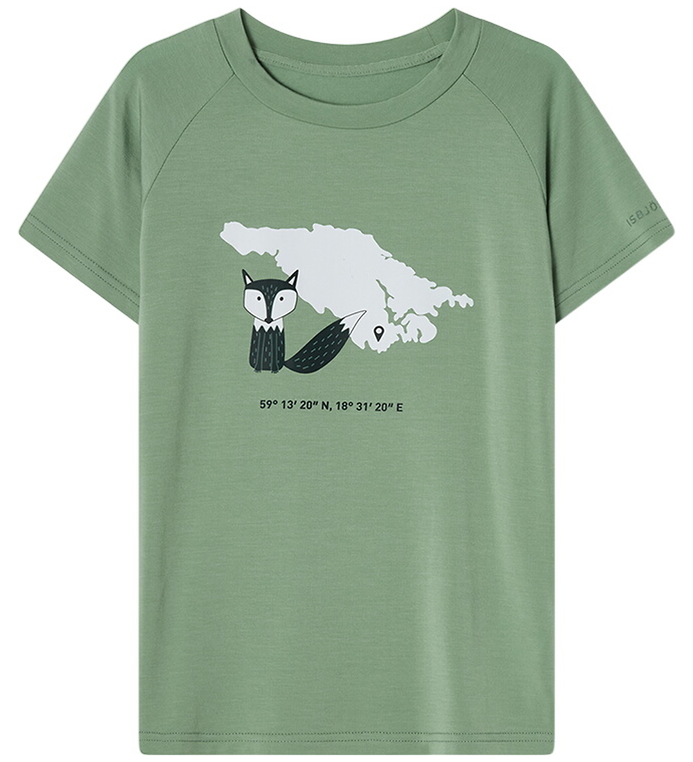 Isbjörn of Sweden T-Shirt - Buddy - Pistazie - ISBJÖRN OF SWEDEN - 7-8 Jahre (122-128) - T-Shirts