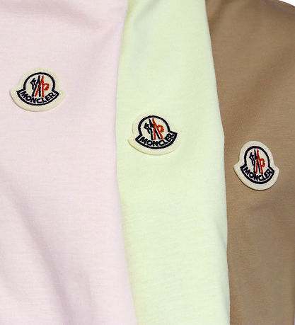 Moncler T-shirt - 3-pak - White