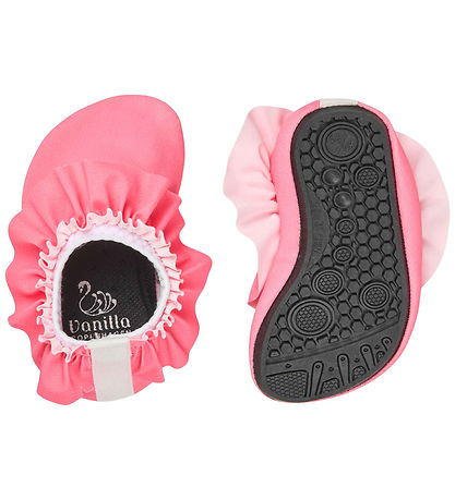 Vanilla Copenhagen Badesko - Rosy m. Flæser