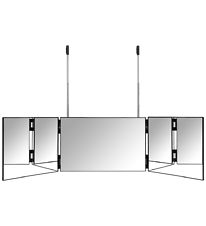 Gillian Jones Mirror - 3 Folded - Black