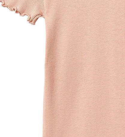 Wheat T-shirt - Rib - Katie - Rose Cloud