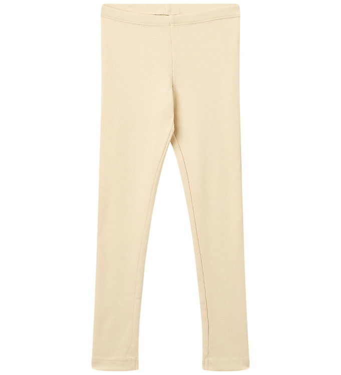 Wheat Leggings - Rib - Maddy - Barely Apricot