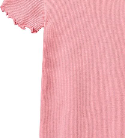 Wheat T-shirt - Rib - Katie - Bubblegum