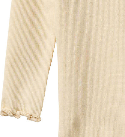 Wheat T-shirt - Rib - Reese - Barely apricot