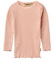 Wheat Bluse - Rib - Reese - Rose Cloud