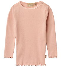 Wheat Bluse - Rib - Reese - Rose Cloud