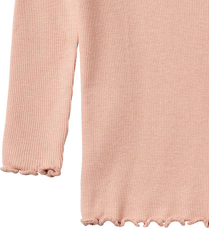 Wheat Bluse - Rib - Reese - Rose Cloud