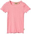 Wheat T-shirt - Rib - Katie - bubblegum