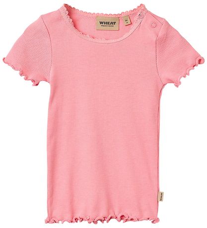 Wheat T-shirt - Rib - Katie - bubblegum