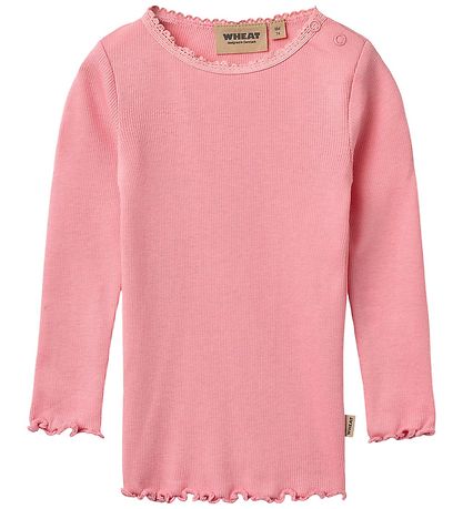Wheat Bluse - Rib - T-shirt - Reese - Bubblegum