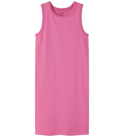 Name It Kjole - Rib - Slim - Noos - NkfNakal - Strawberry Moon