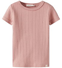 Lil Atelier Bluse - Slim - NmfFalina - Misty Rose