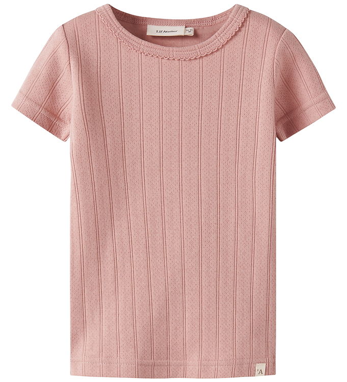 Lil Atelier Bluse - Slim - NmfFalina - Misty Rose