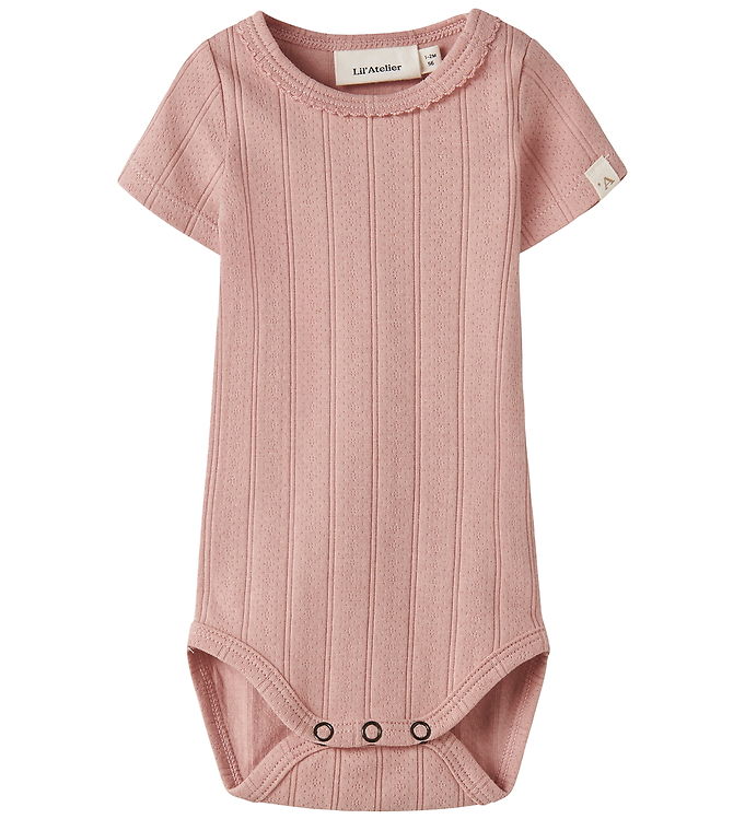 Lil Atelier Body k/æ - Slim - NbfFalina - Misty Rose