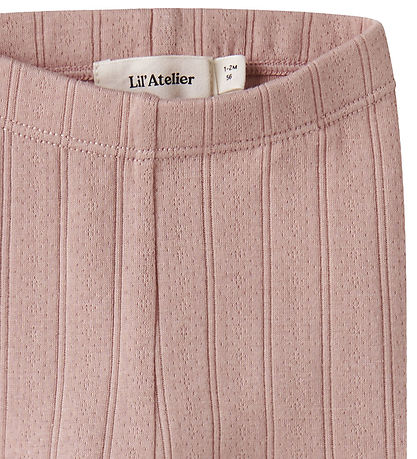 Lil Atelier Leggings - Slim - NbfFalina - Misty Rose