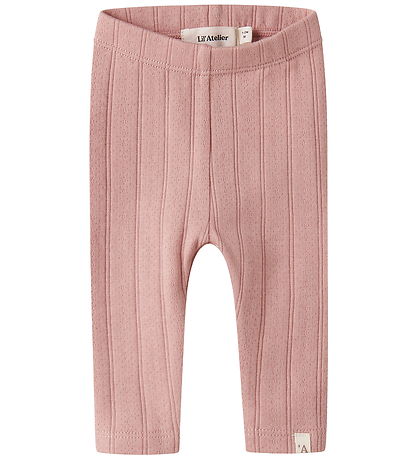 Lil Atelier Leggings - Slim - NbfFalina - Misty Rose