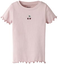 Name It Bluse - Rib - Slim - NmfFrederika - Violet Ice