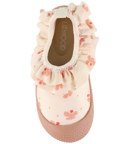 Liewood Badesko - Sanjia Flounce - Mini Butterfly/Apple Blossom