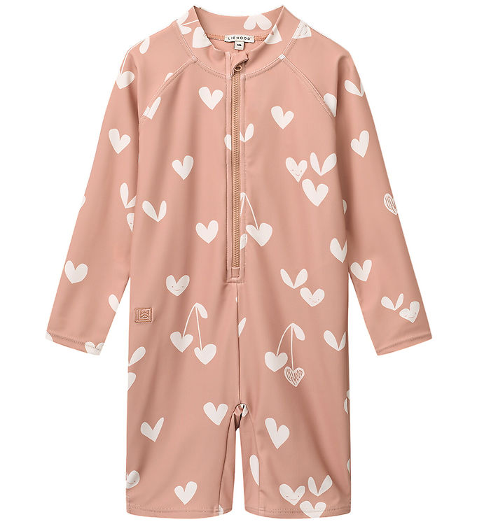 Liewood Badeheldragt - UV40+ - Max - Sweethearts/Pale Tuscany