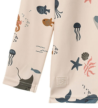 Liewood Badebluse - UV40+ - Noah - Sea Creature/Sandy