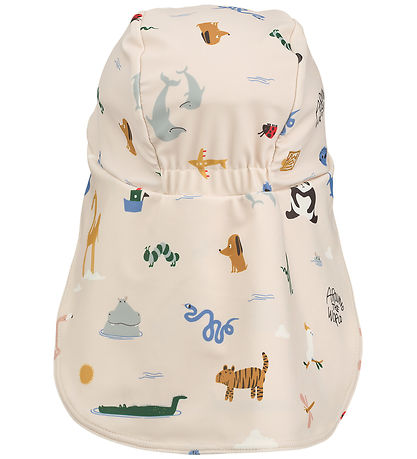 Liewood Badehat - UV40+ - Cecilia - Around The World/Sandy