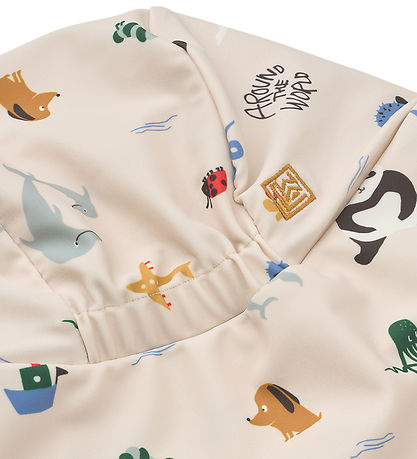 Liewood Badehat - UV40+ - Cecilia - Around The World/Sandy