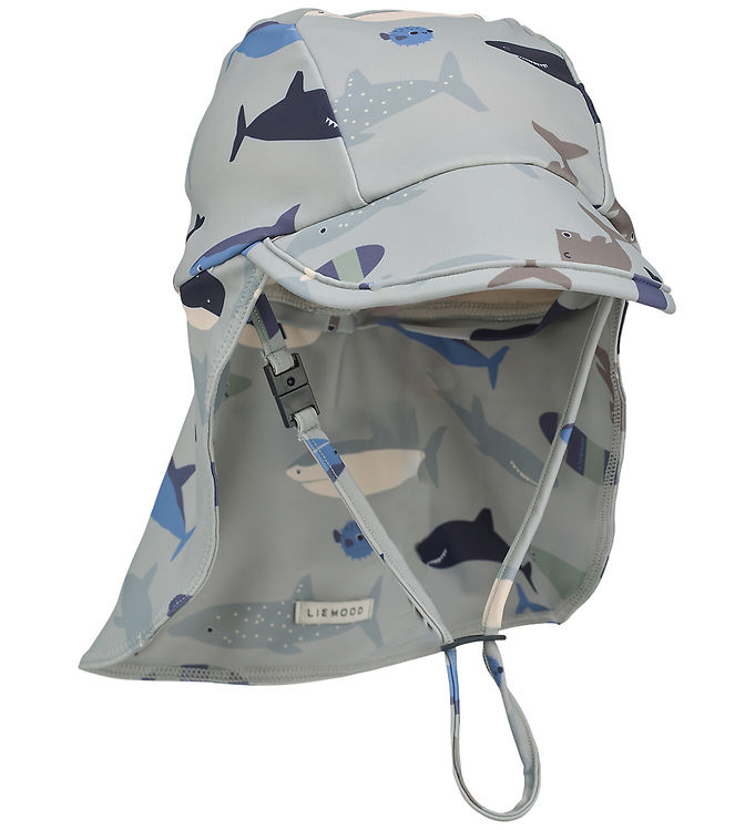 Liewood Badehat - Cecilia - UV40+ - Shark/Dove Blue