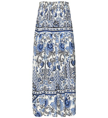 Rosemunde Nederdel - Elif - Blue Boho Print