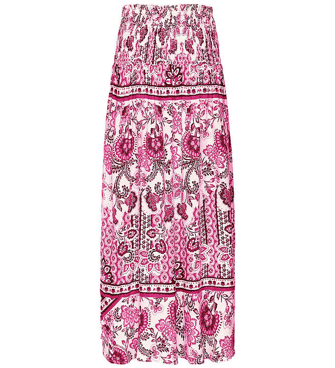 Rosemunde Nederdel - Elif - Pink Boho Print