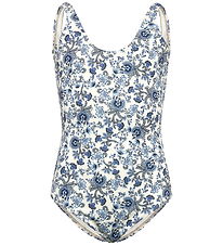 Rosemunde Baddräkt - Shiitake - Blue Boho Tryck