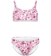 Rosemunde Bikini - Shiitake - Rosa Boho Tryck