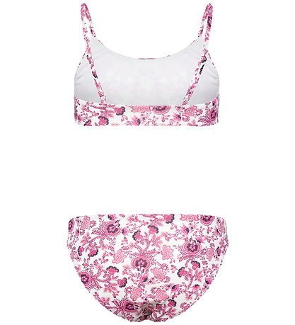 Rosemunde Bikini - Shiitake - Rosa Boho Tryck