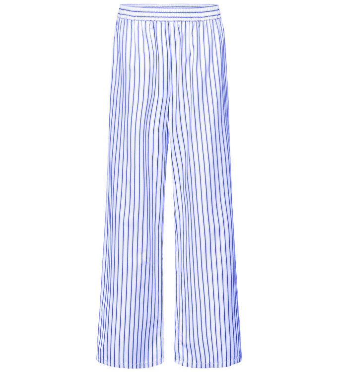 Rosemunde Bukser - Ulla - Baby Blue Stripe