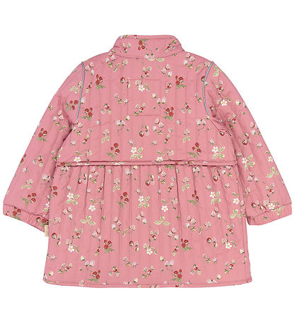 Petit Piao Termojakke - PPEver - Dusty Rose Strawberry AOP