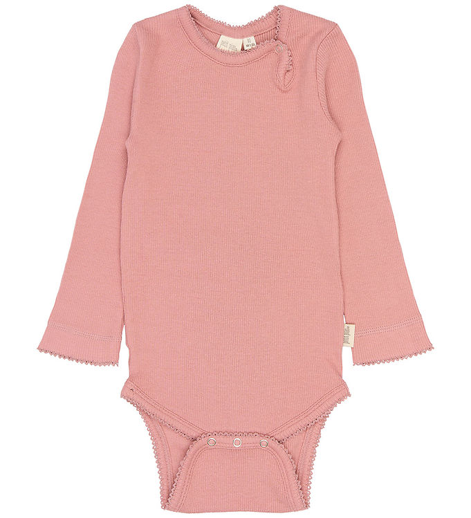 Petit Piao Body l/æ - Rib/Modal - PPSea - Dusty Rose