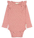 Petit Piao Body l/æ - PPSonja - Dusty Rose Heart AOP