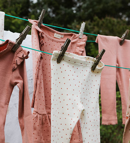 Petit Piao Kjole - PPSonja - Dusty Rose Heart AOP