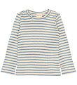 Petit Piao Bluse - Rib - PPSky - Infinity Striped