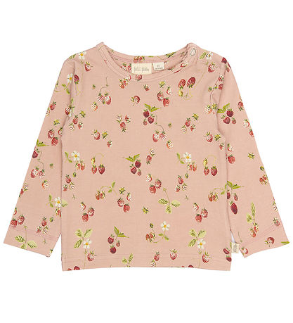 Petit Piao Bluse - PPStar - Misty Rose Strawberry AOP