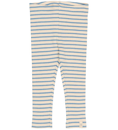 Petit Piao Leggings - Rib - PPSky - Infinity Striped
