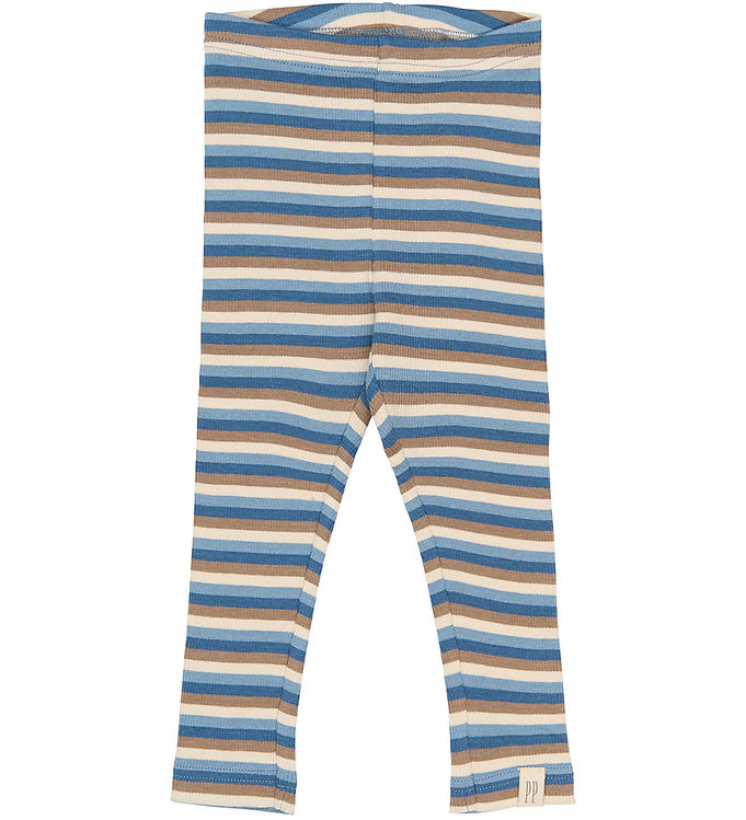 Petit Piao Leggings - Rib/Modal - PPSong - Infinity Multistriped
