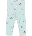 Petit Piao Leggings - PPStar - Illusion Blue Boat AOP