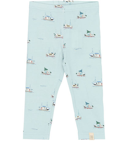 Petit Piao Leggings - PPStar - Illusion Blue Boat AOP