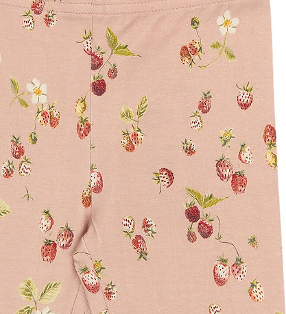 Petit Piao Leggings - PPStar - Misty Rose Strawberry AOP