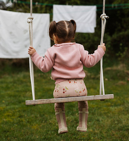 Petit Piao Leggings - PPStar - Misty Rose Strawberry AOP