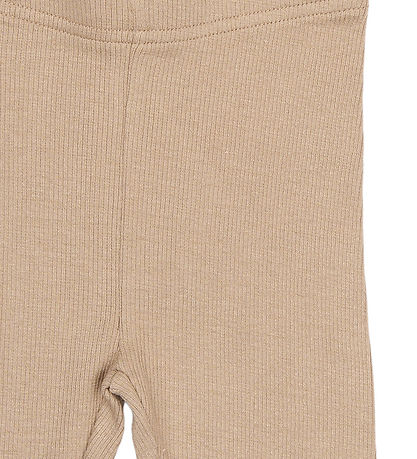 Petit Piao Leggings - Rib - PPStone - Ginger snap