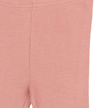 Petit Piao Leggings - Rib - PPSea - Dusty Rose