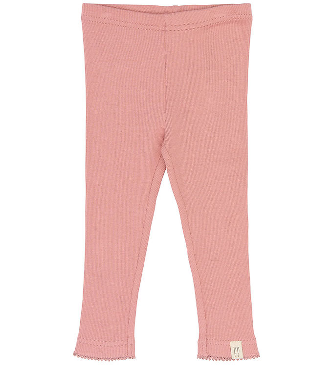 Petit Piao Leggings - Rib/Modal - PPSea - Dusty Rose